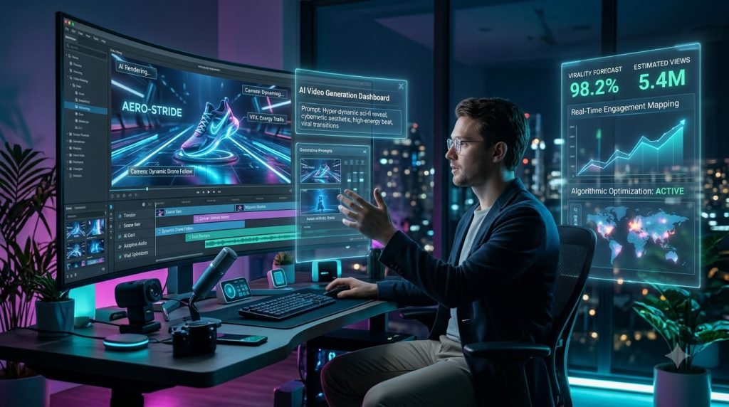 Cách dùng AI làm video quảng cáo sản phẩm bán hàng triệu view 2027