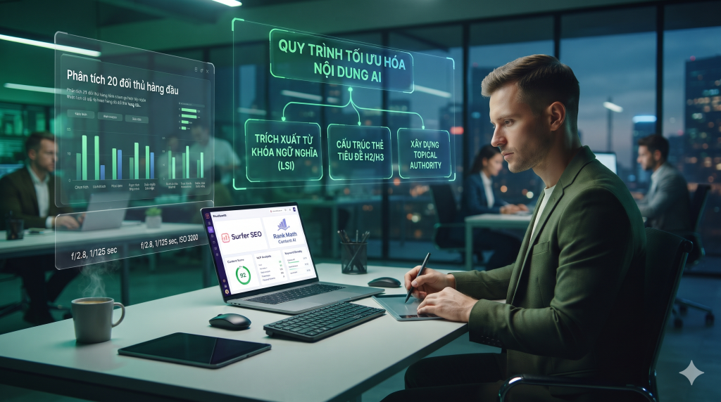Surfer SEO & Rank Math Content AI – Ứng dụng AI trong marketing tìm kiếm (SEO)